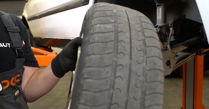 How to change front strut mount on VW Caddy II Pickup (9U7 ...