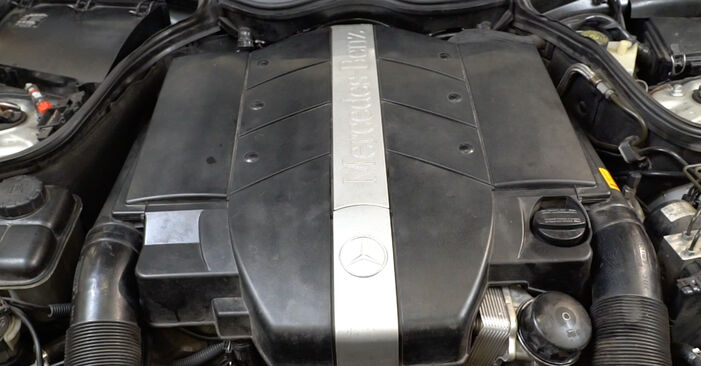 Reemplace Filtro de Aceite en un Mercedes W164 2007 ML 320 CDI 3.0 4-matic (164.122) usted mismo
