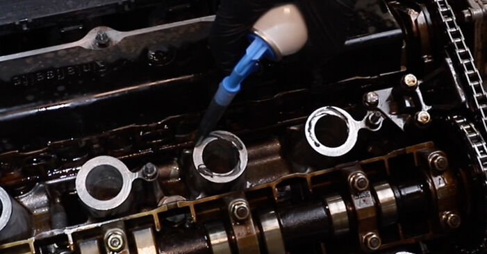 Не е трудно да го направим сами: смяна на Гарнитура на капака на клапаните на BMW E34 540i 4.0 V8 1993 - свали илюстрирано ръководство