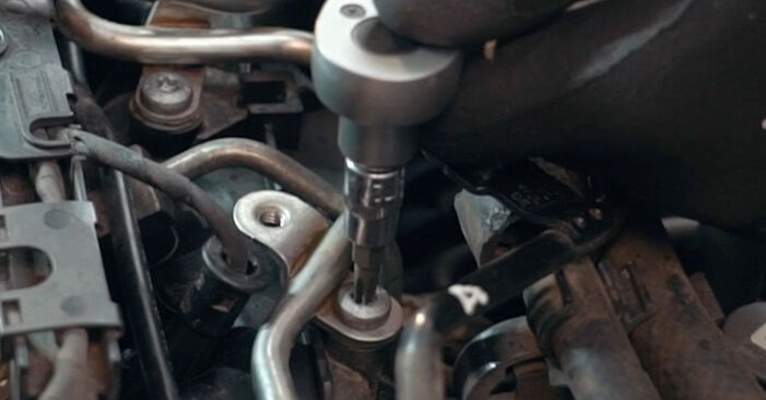 Πώς να αλλάξετε Προθερμαντήρας σε SEAT Alhambra 7N 2010 - δωρεάν εγχειρίδια PDF και βίντεο οδηγιών