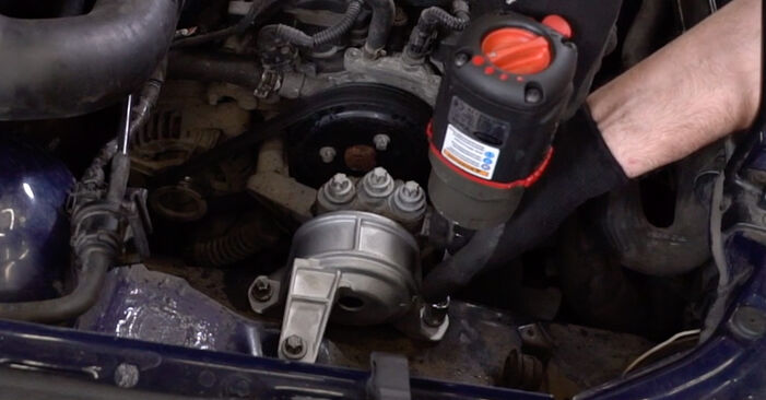 Changement Suspension moteur Astra G T98 1.7 DTI 16V (F08, F48) 2002 - instructions en ligne faciles à suivre