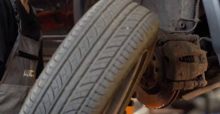 How To Change Front Lower Arm On VAUXHALL Meriva Mk II (B) (S10 - View #5