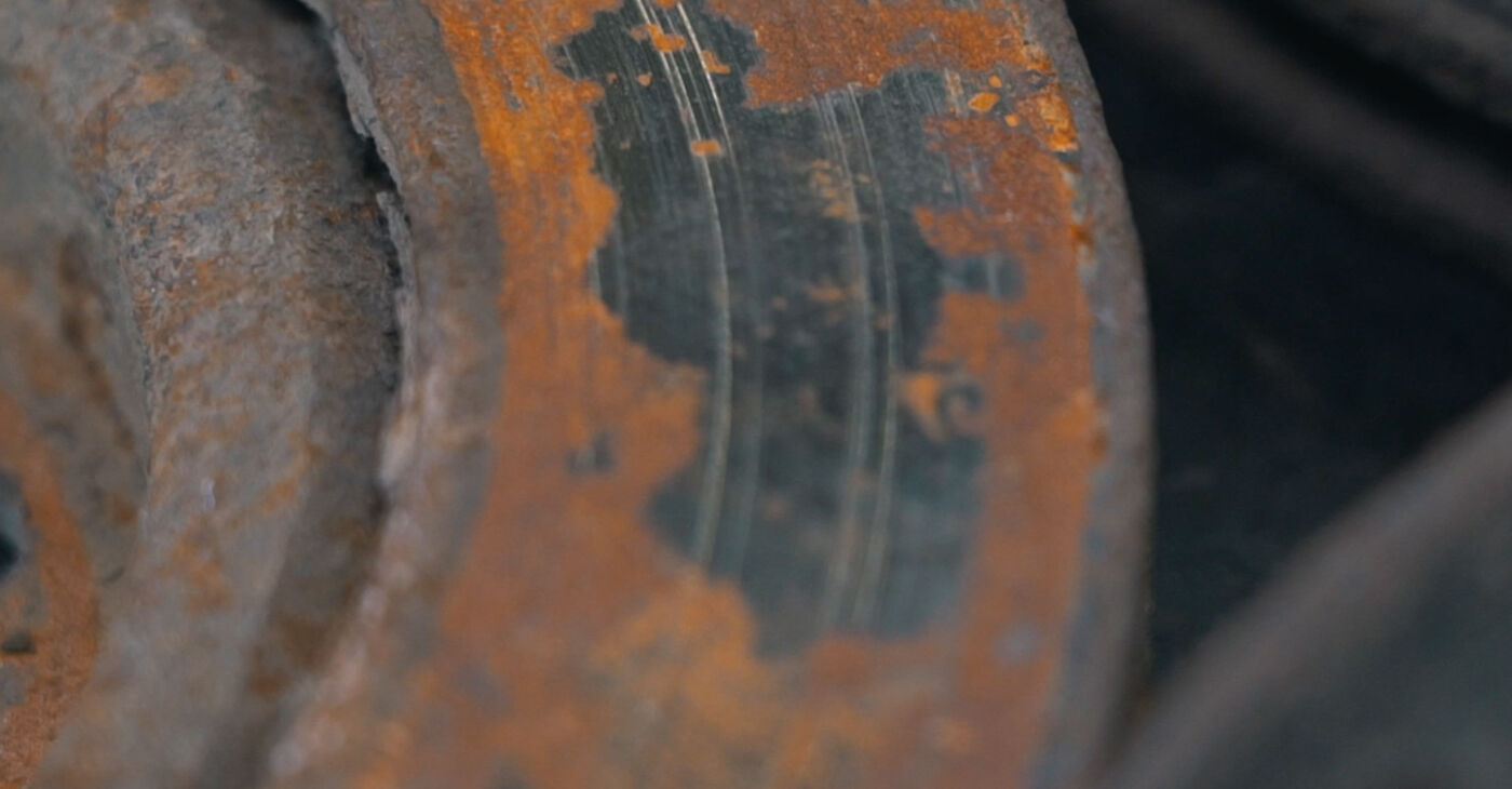 How to change brake discs on a car replacement tutorial