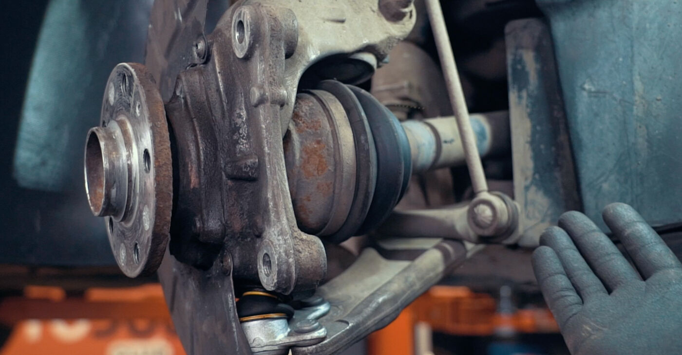 How to change wheel bearing on a car replacement tutorial