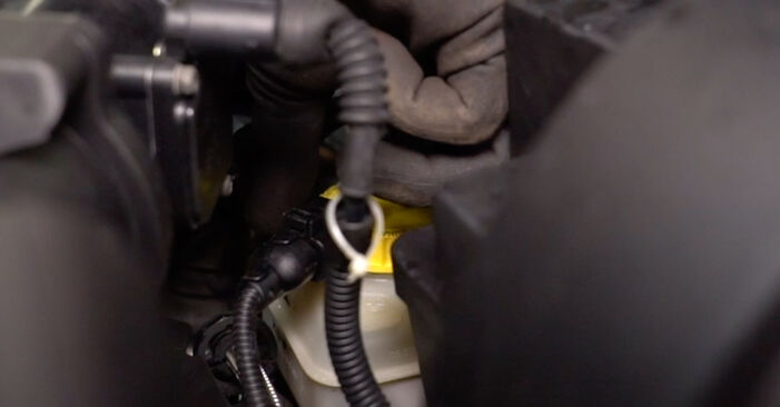Cómo reemplazar Latiguillos de Freno en un VW New Beetle Cabrio (1Y7) 1.6 2003 - manuales paso a paso y guías en video