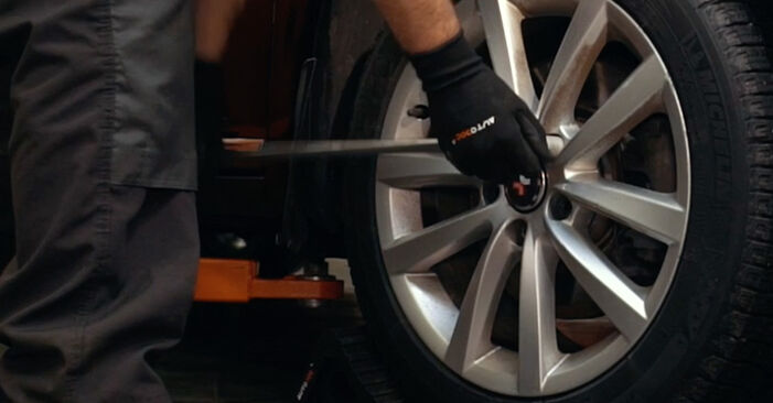 Wie man ABS Sensor beim VW Beetle Cabrio 2011 wechselt - Gratis PDF- und Video-Tutorials