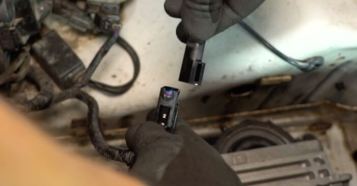 FORD TRANSIT 2013 ABS Sensor stap voor stap instructies voor vervanging