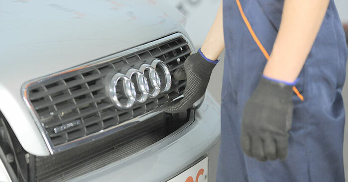 Como substituir Molas no AUDI A4 Sedan (8E2, B6) 2000: descarregue manuais em PDF e instruções em vídeo