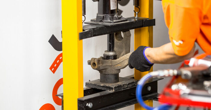 Mudar Rolamento da Roda no Ford Fiesta V jh jd 2009 não será um problema se você seguir este guia ilustrado passo a passo