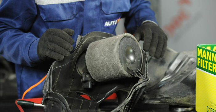 Substituindo Filtro de Ar em BMW E90 2010 320d 2.0 por si mesmo