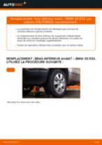 Notre guide PDF gratuit vous aidera à résoudre vos problèmes de BMW BMW X5 E53 3.0 i Plaquettes de Frein