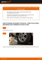 PDF manuale di sostituzione: Cuscinetto mozzo ruota FORD Focus II Sedan (DB_, FCH, DH) posteriore e anteriore