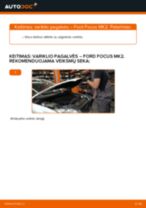 Automechanikų rekomendacijos FORD Ford Focus mk2 Sedanas 1.8 TDCi Kuro filtras keitimui