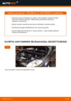 Automekaanikon suositukset FIAT FIAT BRAVO II (198) 1.6 D Multijet -auton Jarrupalat-osien vaihdosta