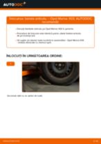 Manual de reparație Opel Meriva x03 2004 - instrucțiuni pas cu pas și tutoriale