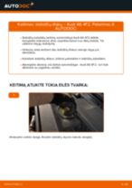 AUDI A6 Stabdžių diskas keitimas: nemokamas pdf