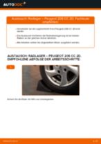 Ratschläge des Automechanikers zum Austausch von PEUGEOT Peugeot 406 Limousine 1.8 16V Radlager