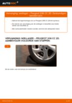 Aanbevelingen van de automonteur voor het vervangen van PEUGEOT Peugeot 206 cc 2d 2.0 S16 Remblokken