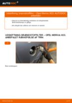 Udskift brændstoffilter - Opel Meriva X03 | Brugeranvisning