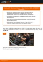 Empfehlungen des Automechanikers zum Wechsel von OPEL Opel Meriva A 1.6 16V (E75) Scheibenwischer