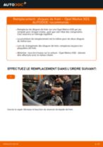 Notre guide PDF gratuit vous aidera à résoudre vos problèmes de OPEL Opel Meriva A 1.6 16V (E75) Disques De Frein