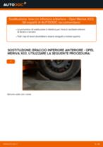 Come cambiare è regolare Soffietto parapolvere & tampone ammortizzatore OPEL MERIVA: pdf tutorial