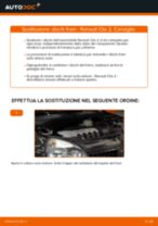 PDF manuale di sostituzione: Kit dischi freno RENAULT CLIO II (BB0/1/2_, CB0/1/2_) posteriore e anteriore