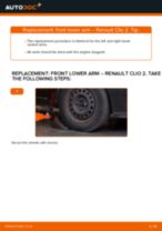 Auto mechanic's recommendations on replacing RENAULT Renault Clio Mk3 1.2 16V Brake Pads
