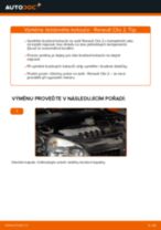zadní a přední Brzdovy kotouc RENAULT CLIO II (BB0/1/2_, CB0/1/2_) | PDF průvodce na výměnu