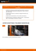 PDF udskiftnings manual: Bremseskiver OPEL ZAFIRA B (A05) bag og foran