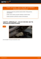Automekaanikon suositukset VOLVO Volvo V70 SW 2.4 D5 -auton Jarrupalat-osien vaihdosta