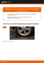 Nissan Qashqai j10 Supporto Ammortizzatore sostituzione: tutorial PDF passo-passo