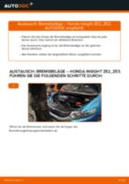 Empfehlungen des Automechanikers zum Wechsel von HONDA Honda CR-V III 2.0 i 4WD (RE5) Bremsbeläge
