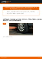 Žingsnis po žingsnio pakeiskite Audi Q7 4L Amortizatoriaus Atraminis Guolis PDF vadovas