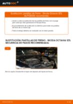Cambio Pastilla de freno delanteras y traseras SKODA bricolaje - manual pdf en línea