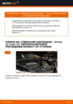 Смяна на Плафон за заден номер на SKODA OCTAVIA: безплатен pdf