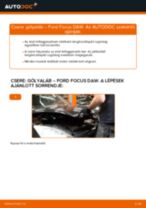 Elülső gólyaláb-csere Ford Focus DAW gépkocsin – Útmutató