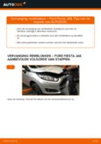 Hoe remblokken vooraan vervangen bij een Ford Fiesta JA8 – vervangingshandleiding