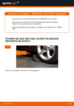 BMW 1 Coupe (E82) Radlager wechseln hinten rechts links Anleitung pdf