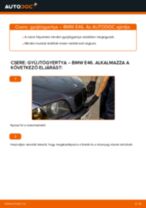 BMW 3-as sorozat hibaelhárítási szerelési kézikönyv