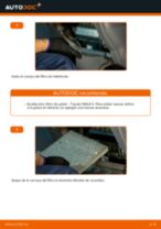 Cambio Filtro antipolen TOYOTA bricolaje - manual pdf en línea