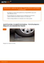 Reemplazar Rodamiento de rueda TOYOTA RAV4: pdf gratis
