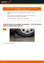 Substituição Jogo de rolamentos de roda TOYOTA RAV4: pdf gratuito
