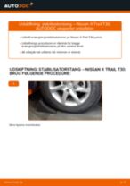 Den professionelle guide til udskiftning af Bærearm på din Nissan X Trail t30 2.2 Di 4x4