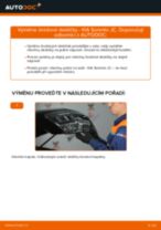 Profesionální průvodce výměnou součástky List stěrače na tvém autě Kia Rio UB 1.4 CVVT