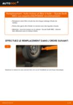 pièces automobiles SUZUKI SWIFT III (MZ, EZ) | PDF Tutoriel de réparation