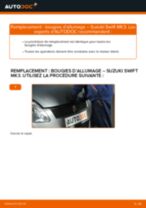 Le guide professionnel de remplacement pour Roulement De Roues sur votre Suzuki Swift 3 1.3 4x4 (RS 413)