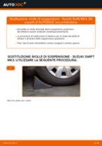 Cambio Molla sospensione autotelaio posteriore e anteriore SUZUKI da soli - manuale online pdf