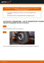 Reparatur- und Servicehandbuch für VW T3 Transporter