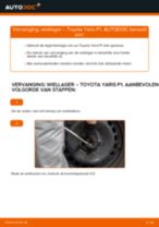 De professionele reparatiehandleiding voor Remschoenen-vervanging in je Toyota Yaris p1 1.3 (NCP10_, SCP12_)